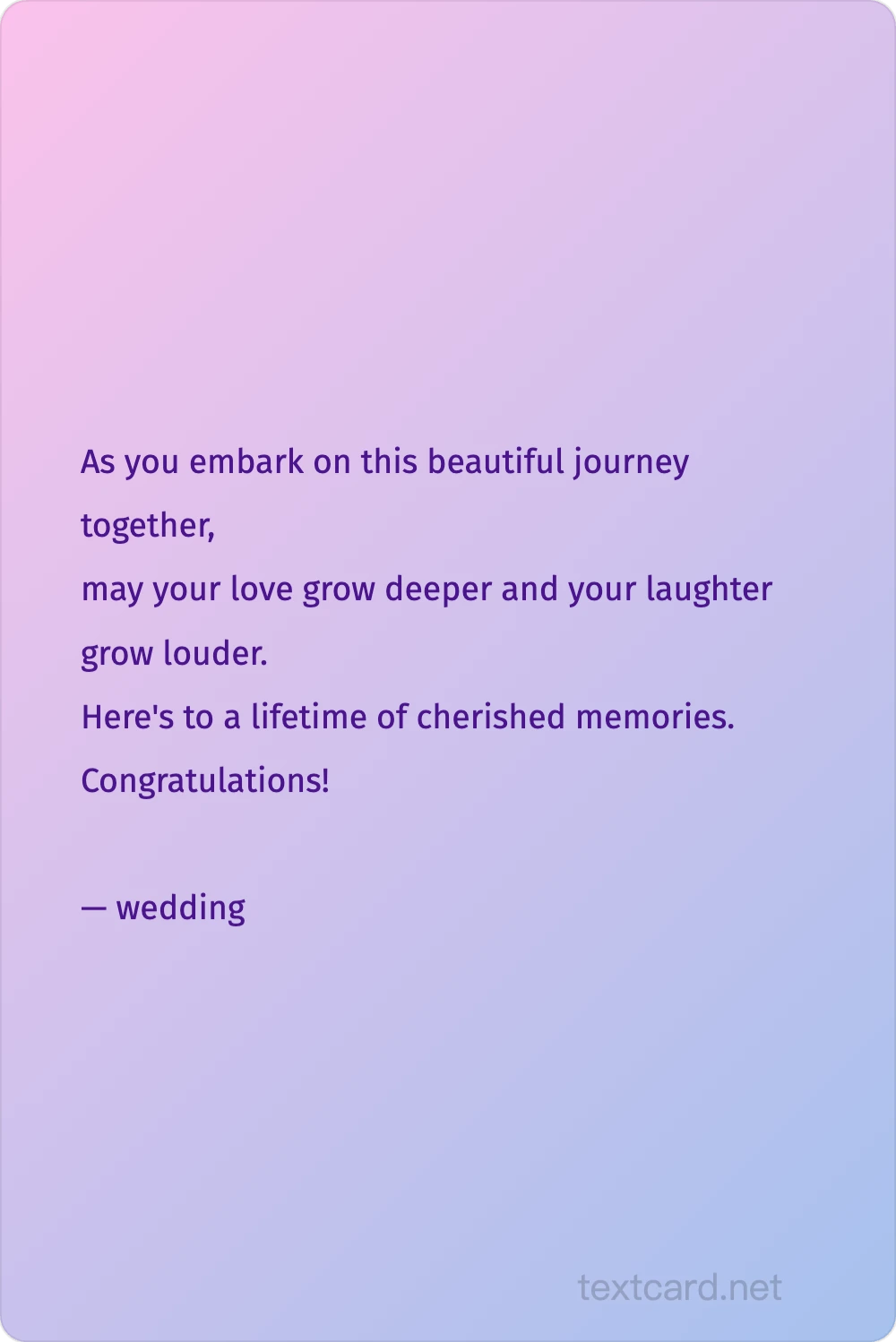 Greeting Card — AI text card generator preview