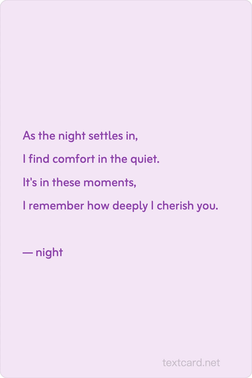 Love Texts — AI text card generator preview